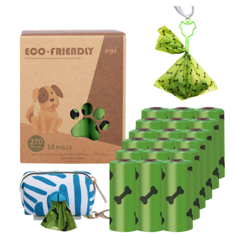 ECO Friendly Biodegradable Litter Bags Cornstarch Corn Starch Compostable Dog Bags